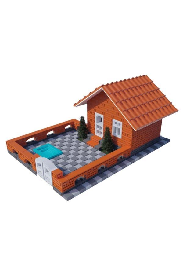 Toyfest Minyatür Tuğla Yazlık Evi - Image 1