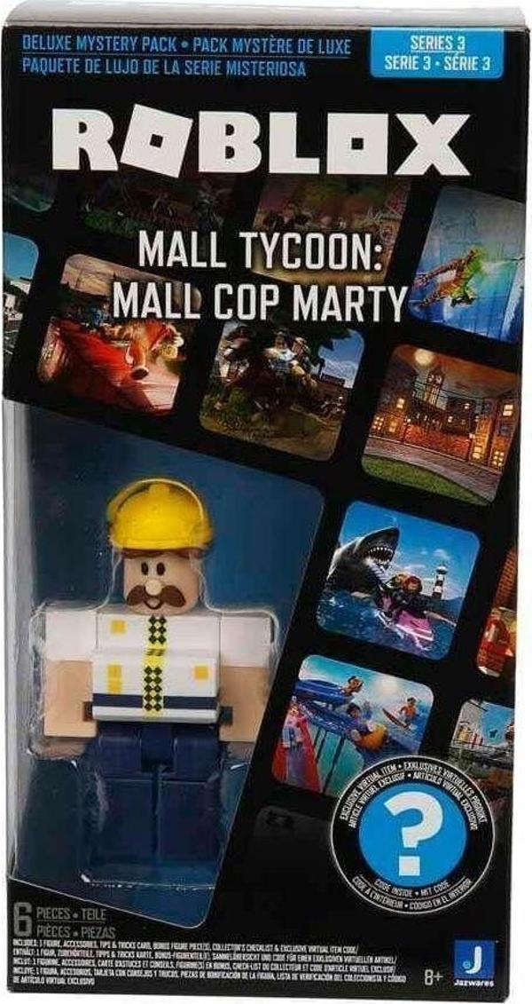Toyfest Roblox Delüks Sürpriz Paket Rbl55210 - Mall Tycoon Mall Cop Marty - Image 1