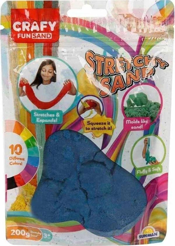 Toyfest Streç Oyun Kumu Koyu Mavi 200 Gr - Image 1