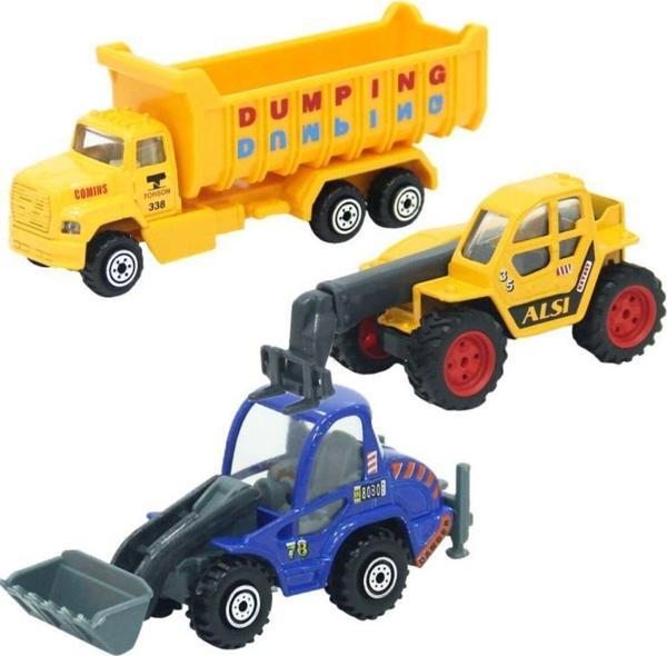 Toyfest 3'Lü İnşaat Araçları Seti - Image 1