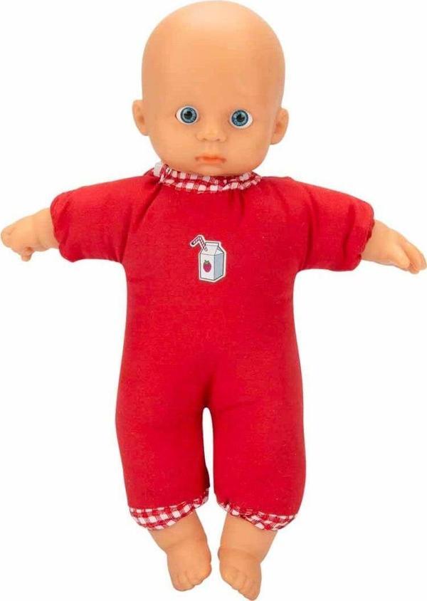 Toyfest Dolgulu Bez Kel Bebek  20 Cm - Image 1