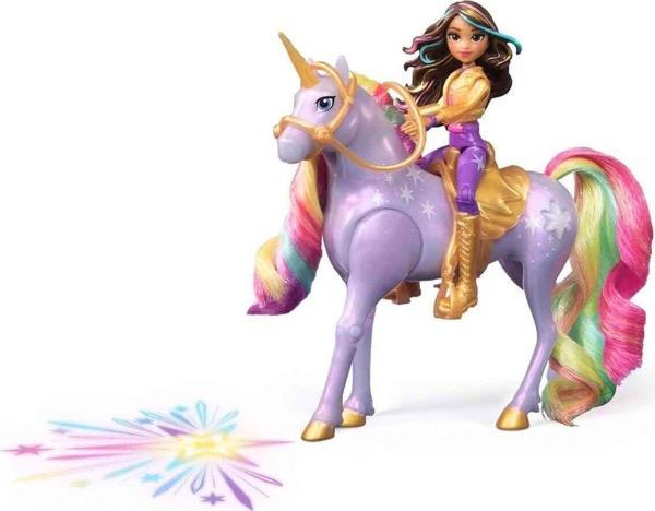 Toyfest Unicorn Akademisi Sophia Figür Ve Işıklı Wildstar Tek Boynuzlu At - Image 1