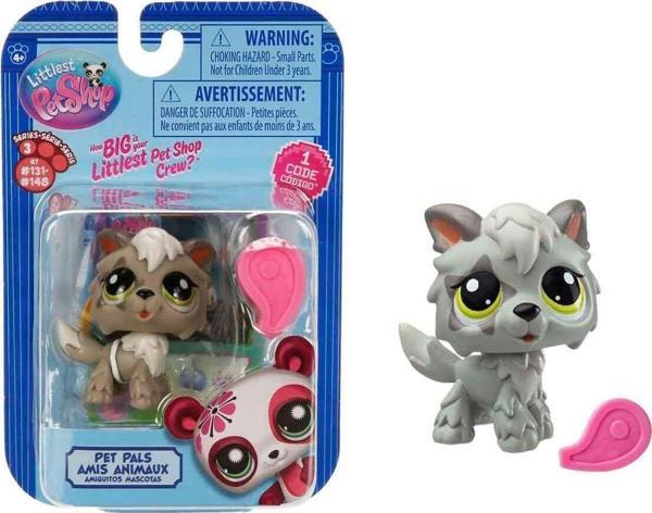 Toyfest Littlest Pet Shop Minişler Tekli Paket Seri : 3 - No :148 - Kurt - Image 1