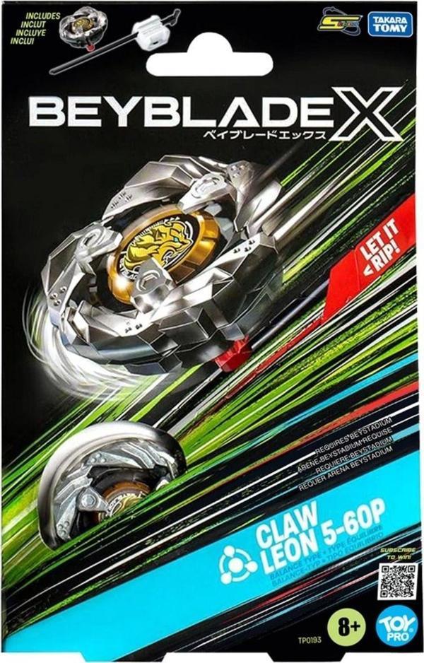 Toyfest Beyblade 1'Li Set Claw Leon 5-60 P - Image 1