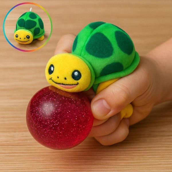 Toyfest Plush Bubble Yumuşak Baloncuklu Asorti Hayvanlar - Sıkınca Ağızdan Balon Çıkıyor Seri Model 16 - Image 1
