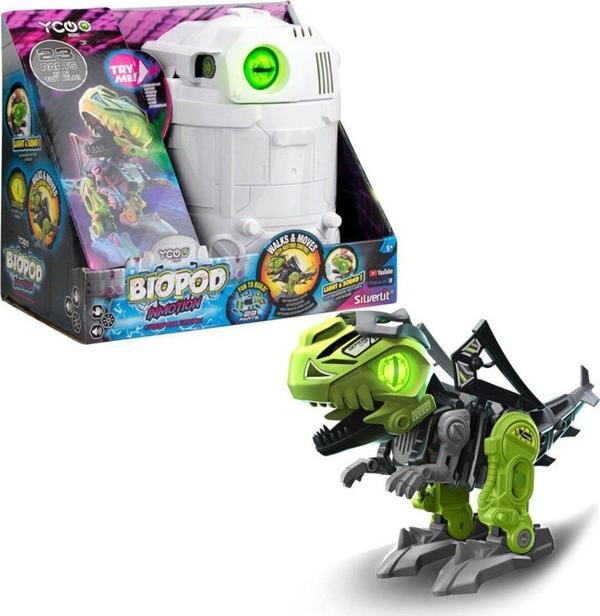 Toyfest Silverlit Biopod Inmotion Cyberpunk Dinozor Robot - Image 1