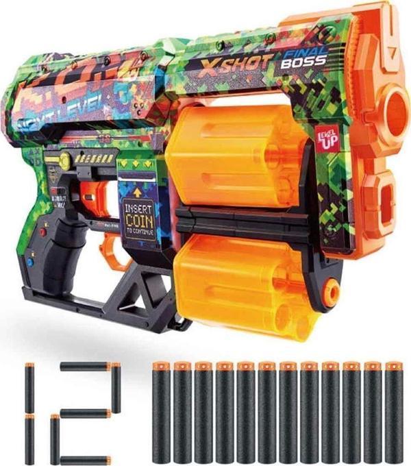 Toyfest X-Shot Excel Skins Dread Blaster 12 Dartlı - Image 1