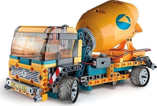 Toyfest Bilim Ve Oyun İnşaat Kamyonu Çok Parçalı Bilim Yapı Oyuncağı - Image 1