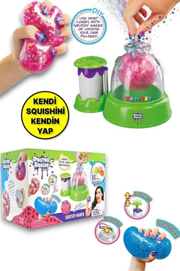 Toyfest Doctor Squishy - Squishy Maker Station - Doktor Squishy - Kendinize Özel Squishy Yapma Istasyonu - Image 1