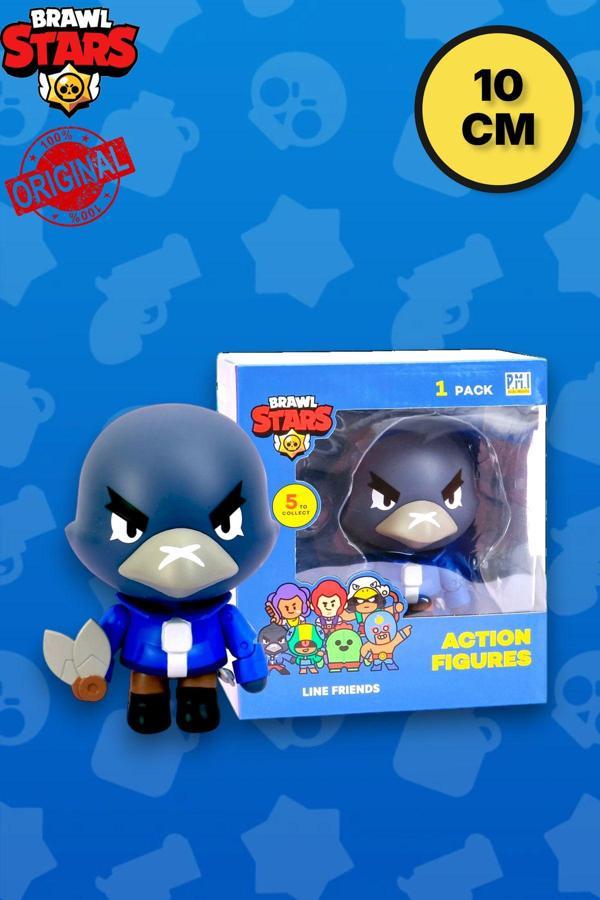 Toyfest Brawl Stars Tekli Crow Aksiyon Figürü - 10 Cm - Image 1