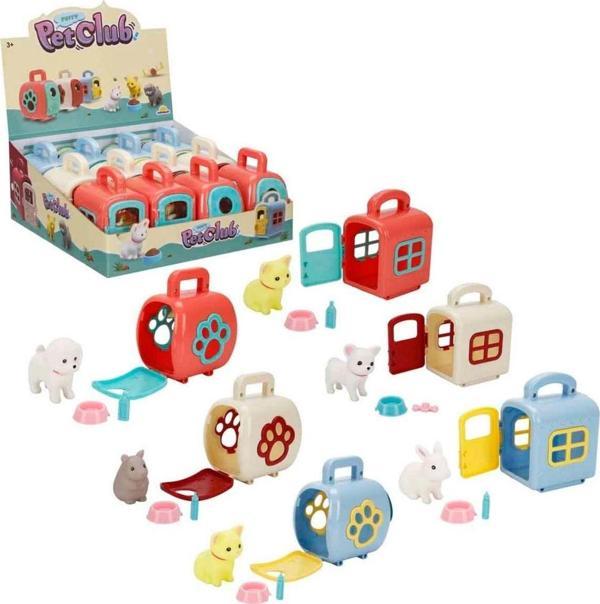 Toyfest Taşıma Çantalı Mini Hayvanlar Figür - Image 1