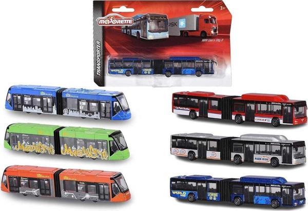 Toyfest Majorette Transporter Toplu Taşıma Aracı Metal Model - 1 Adet - Image 1