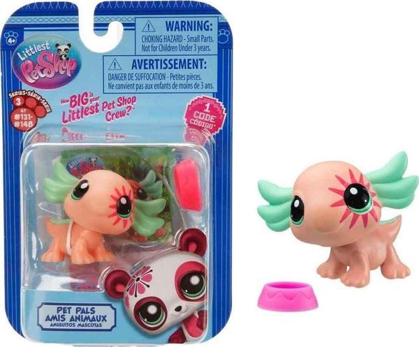 Toyfest Littlest Pet Shop Minişler Tekli Paket Seri : 3 - No :142 - Axolotl - Image 1