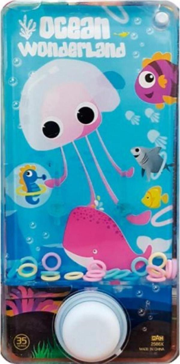 Toyfest Okyanus Temalı Suda Halka Geçirme Oyunu - Transparent Water Game ( Ahtapot ) - Image 1