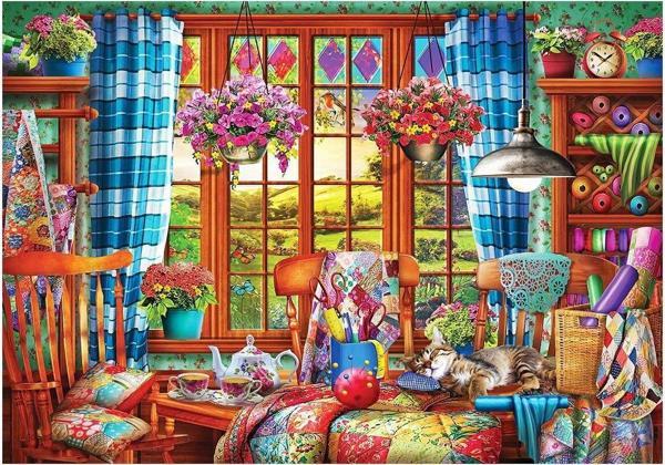 Toyfest Ks Stitching Room 1000 Parça Puzzle - Image 1