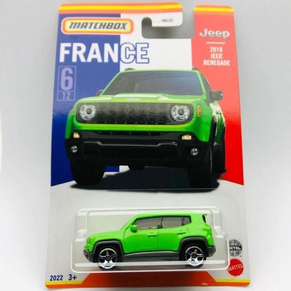 Toyfest 2019 Jeep Renegade France Seri 1:64 Ölçek Marka 6/12 - Image 1