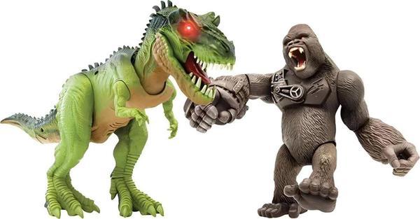 Toyfest Primal Clash Gorilla Vs T-Rex Sesli Işıklı Oyun  Seti - Image 1