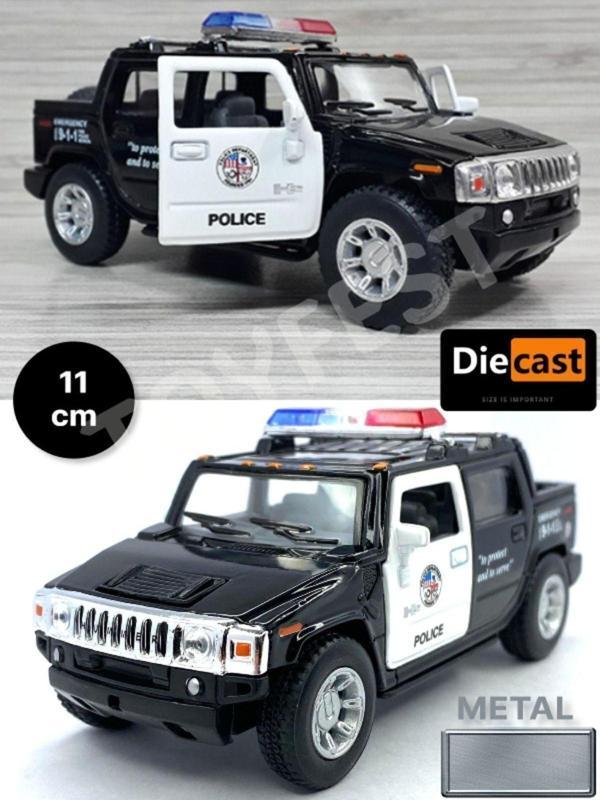 Toyfest 2005 Hummer H2 Sut Polis Çek Bırak Die - Cast Kapıları Açılabilen Koleksiyonluk Metal Model Araba - Image 1