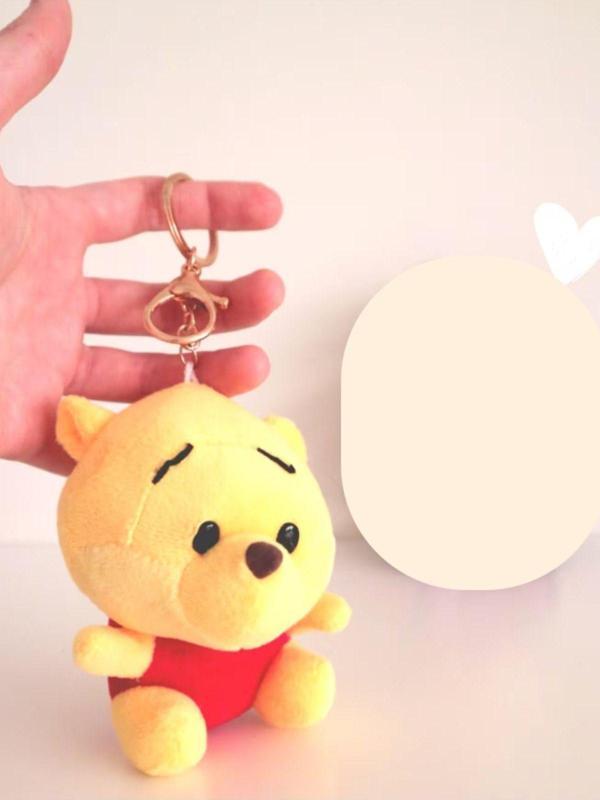 Toyfest Winnie The Pooh Peluş Ayı Anahtarlık Çanta Aksesuarı - 15 Cm - Image 1