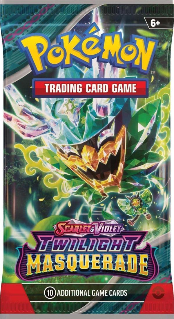 Toyfest Tcg Twilight Masquerade Sleeved Booster Pack Tek Paket - Image 1