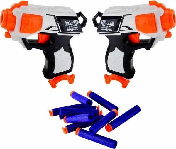 Toyfest Nişancı 5 Sünger Dart Atan 10 Dartlı Oyuncak - Image 1