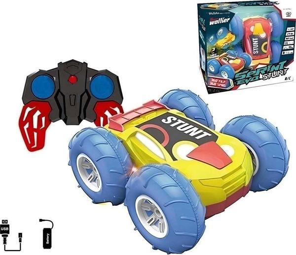 Toyfest 4İ Oyuncak Uzaktan Kumandalı Suda Giden Işıklı Akrobat Araba - Image 1