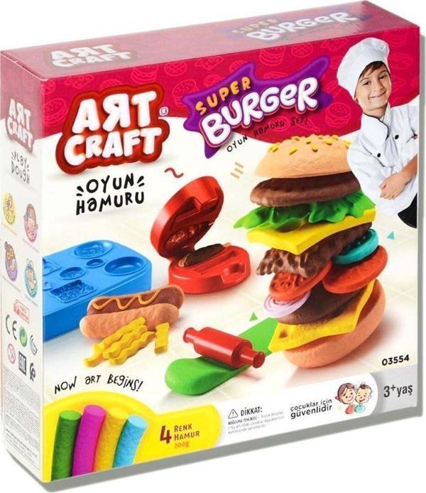 Toyfest Hamburger Oyun Hamuru Seti - Image 1