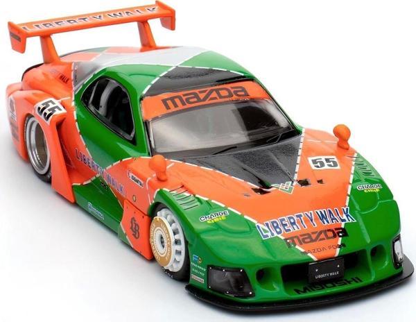 Toyfest Inno 1/64 Lbwk Rx7 (Fd3S) Lb-Super Silhoutte Koleksiyonluk Metal Model Araba - Image 1