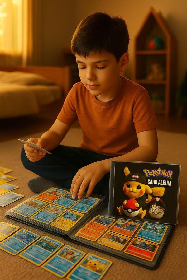 Toyfest Koleksiyoner Pokemon Kart Albümü - Kartlık - Pikachu - Charmender (240 Kartlık) - Image 1