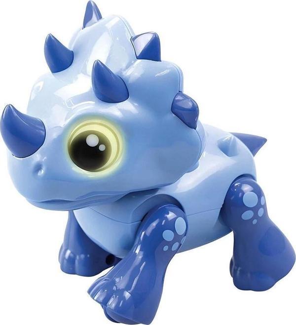 Toyfest Silverlit Sesli Ve Işıklı Elektronik Robot Dino Heads Up - Image 1