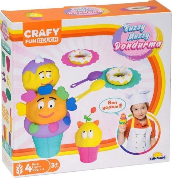 Toyfest Crafy Buzzy Muzzy Dondurma Oyun Hamuru Seti 200 Gr - Image 1