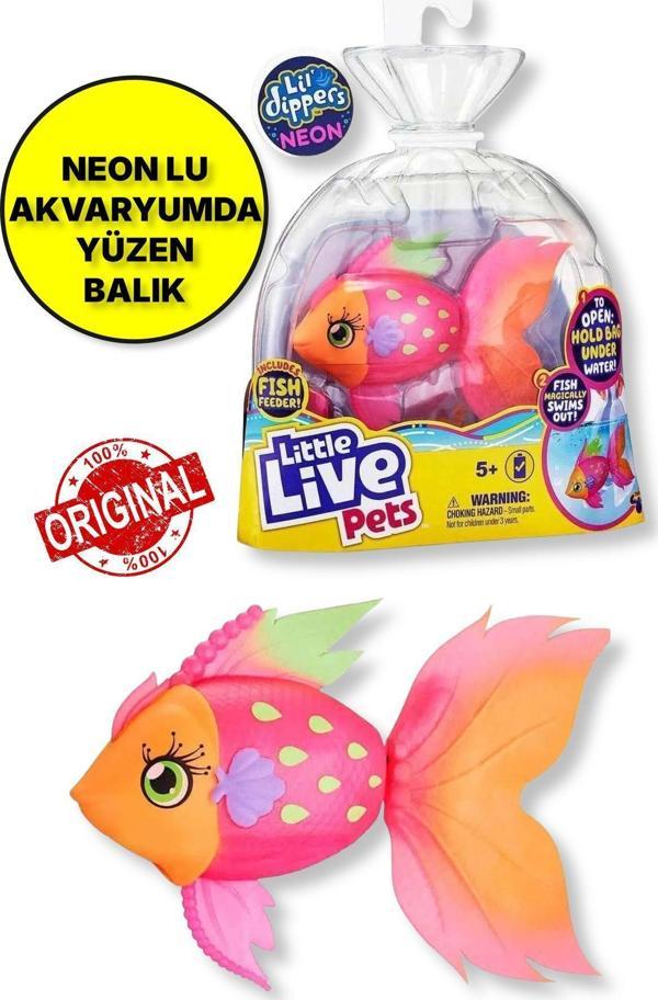 Toyfest Lil Dippers Yüzen Balık Tekli Paket - Turuncu - Image 1