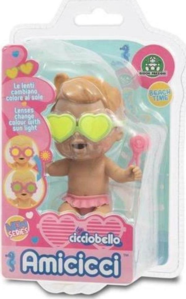 Toyfest Cicciobello Amiccici Plaj Zamanı Cc040000 - Pembe Papatya Gözlük (Cc040000) - Image 1