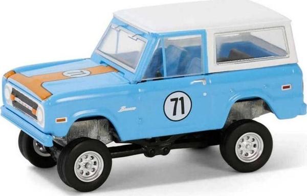 Toyfest Greenlight 1/64 Barrett-Jackson Series 14- 1971 Ford Bronco 37310-F - Image 1