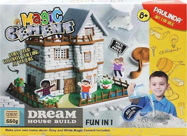 Toyfest Magic Cement Dream House Build Ev Yapma Hobi Seti 550 Gr - Image 1