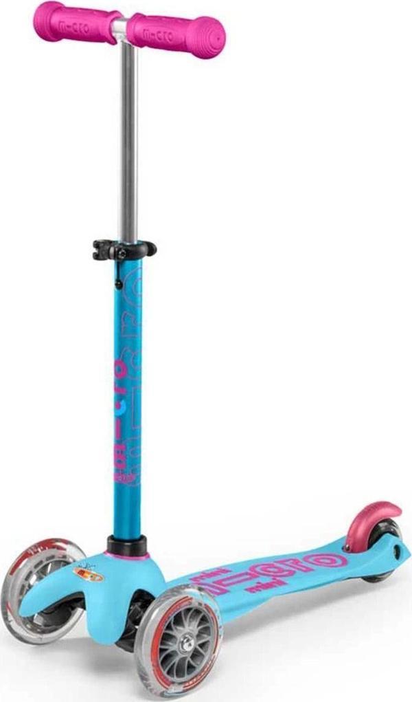 Toyfest Micro Mini Micro Deluxe 3 Tekerlekli Scooter Turkuaz - Image 1