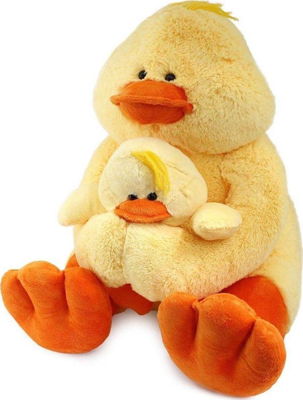Toyfest Peluş Yavrulu Ördek 80 Cm. - Image 1