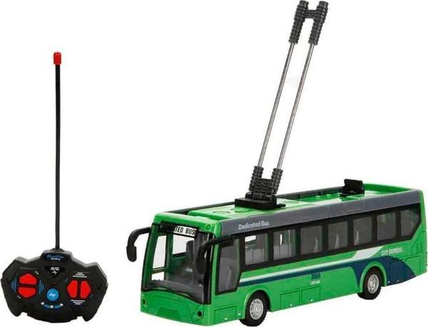 Toyfest 1:32 Işıklı Uzaktan Kumandalı Şehir Otobüsü - Image 1