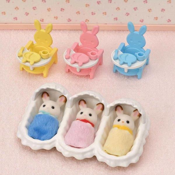 Toyfest Sylvanian Families Üçüzler Bakım Seti Renkli 5532 - Image 1