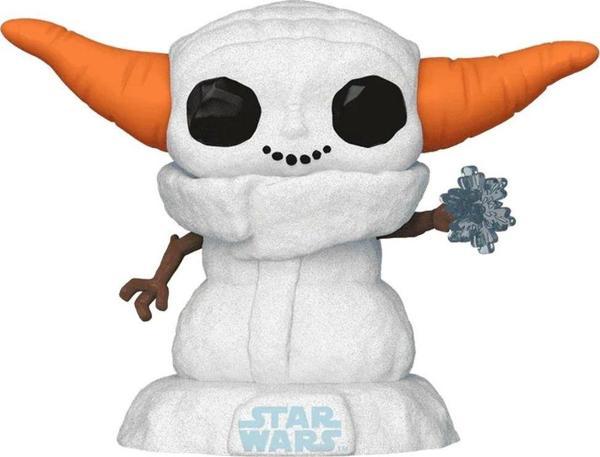 Toyfest Funko Pop Starwars Holiday Snowman Grogu - Image 1