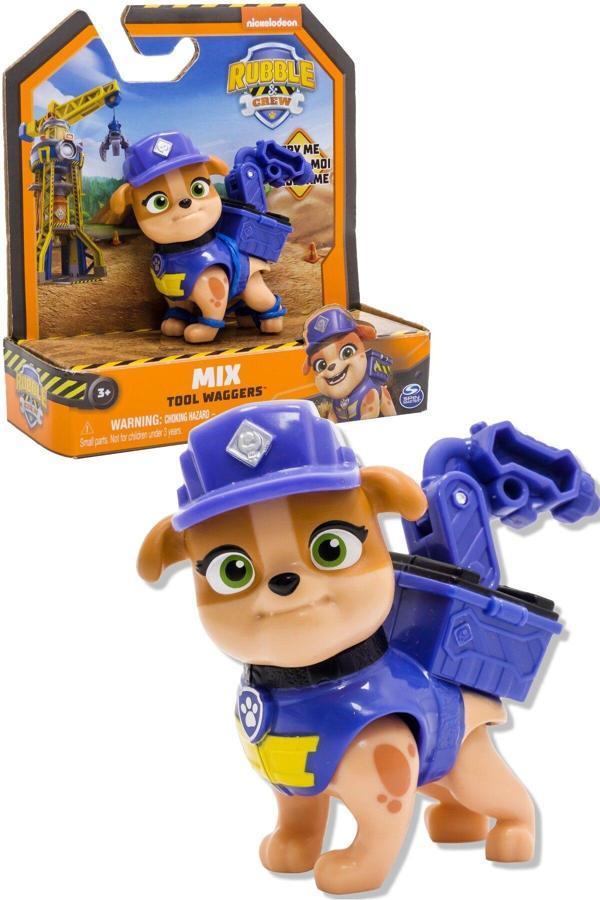 Toyfest Paw Patrol Rubble Mix Tool Waggers Crew Figür - Image 1