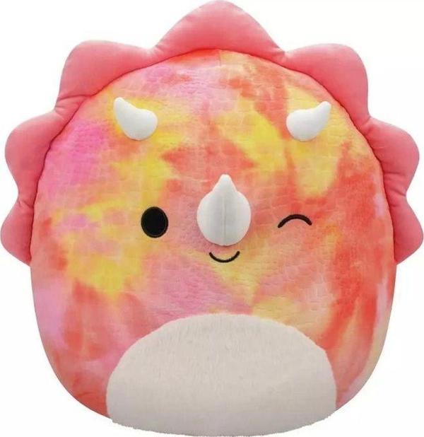 Toyfest Squishmallows Pembe Triceratops Trinity 40 Cm - Image 1
