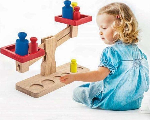 Toyfest Kutulu Ahşap Terazi - Image 1