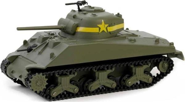 Toyfest Greenlight 1/64 Battalion 64 Series 4- 1943 M4 Sherman Tank Us Army World War Iı - Image 1