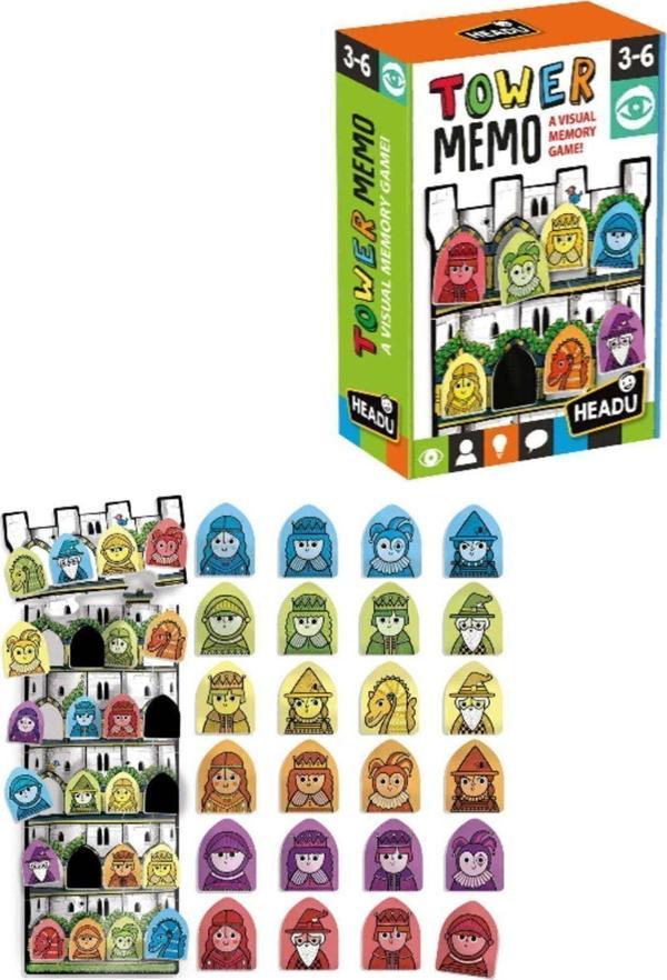 Toyfest Tower Memo - Kule Hafızası Yapbozu ( 3 - 6 Yaş ) - Mu29419 - Image 1