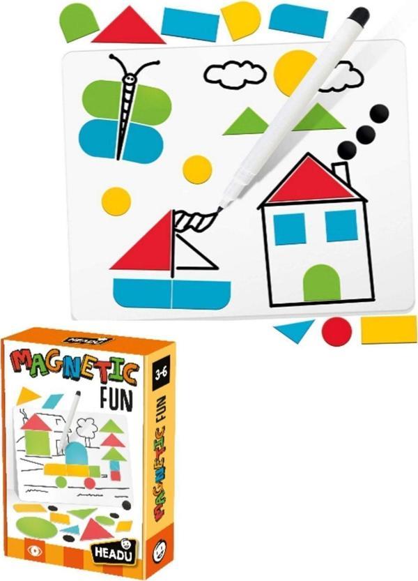 Toyfest Headu Magnetic Fun - Manyetik Eğlence 3 - 6 Yaş Mu27927 - Image 1