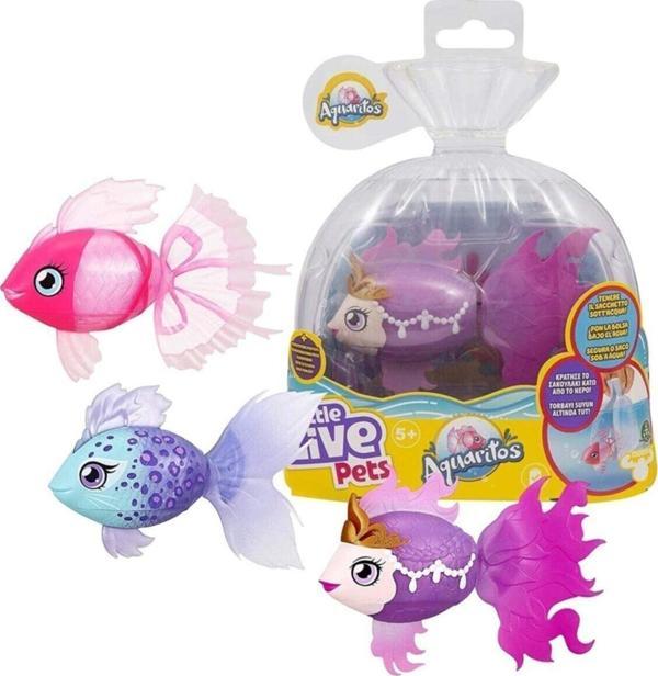 Toyfest Lil Dippers Llp Yüzen Balıklar Tekli Paket (1 Adet Balık, Rastgele Bir Renk Gönderilecektir) - Image 1
