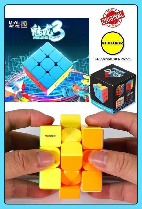 Toyfest Moyu 3X3 Klasik Cube - Stickersız Akıl Zeka Küp - Image 1
