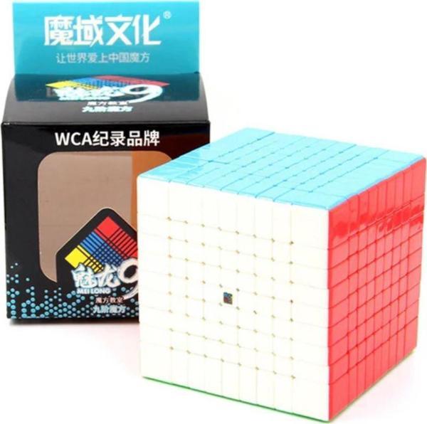 Toyfest Moyu Meilong 9X9 Küp Stickersız Hızlı Zeka Sabır Küpü - Image 1