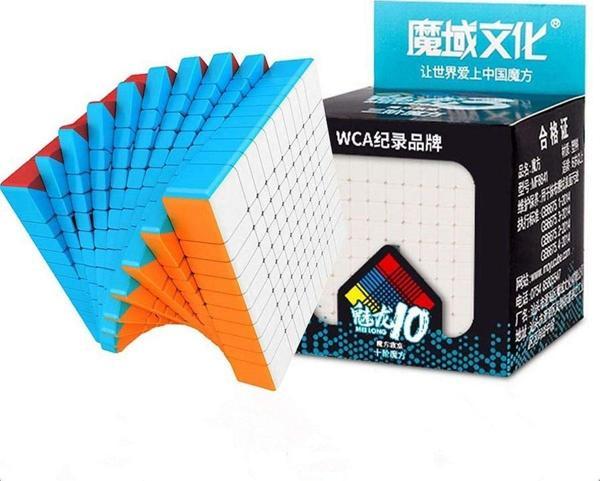 Toyfest Moyu Meilong 10X10 Küp Hızlı Rübik Zeka Sabır Küpü - Image 1